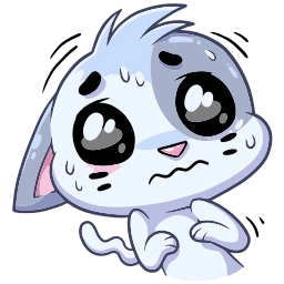 Sticker 😰 Бисквит @emojivk