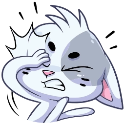 Sticker 🤦‍♀️ Бисквит @emojivk