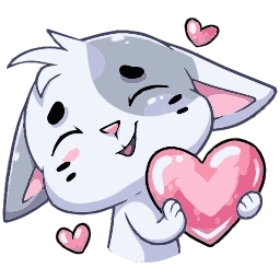 Sticker ❤️ Бисквит @emojivk