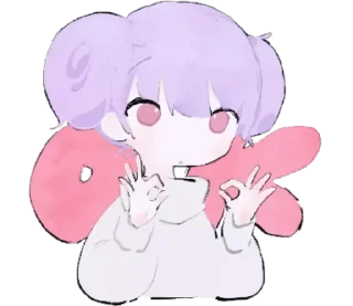 Sticker 👌 ૮꒰ ᜊ . ᴗ ꒱ა @wexsavi ᭡