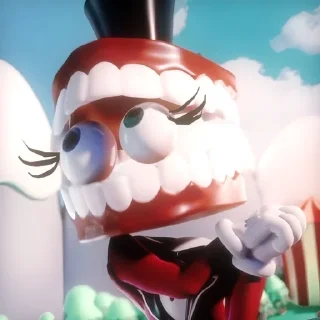 Telegram sticker 🦷 @KOMIMAYSTIKW   𐔌 𝒞𝔞𝔦𝔫𝔢 :: @fStikBot