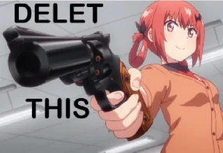 Video sticker 🔫 Degenerate Weeb Pack