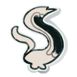 Telegram stiker 🍌 кукуха маленкий ушастый кирпич