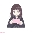 Video sticker 📱 Menhera chan- @MochaStickers