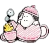 Video sticker 🫖 snoopy 
BY @NotPau...
