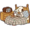 Video sticker 🛏 snoopy 
BY @NotPau...