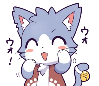 Telegram stiker ⭐ ほしかけくんスタンプ @moe_sticker_bot