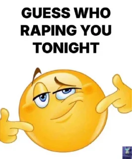 Telegram sticker 😈 Rape