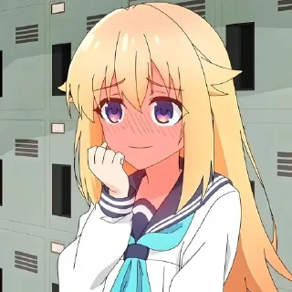 Telegram sticker 😳 Олениха Нокотан @anime_sticks