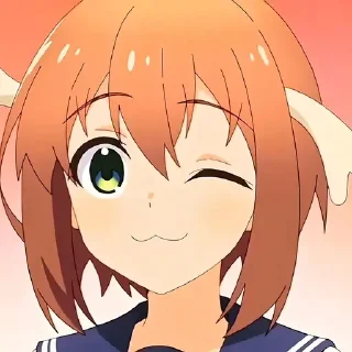 Telegram sticker 😉 Олениха Нокотан @anime_sticks