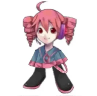 Telegram sticker 🙂 Cursed Teto