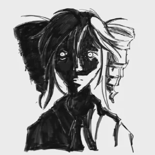 Telegram sticker 💀 Cursed Teto