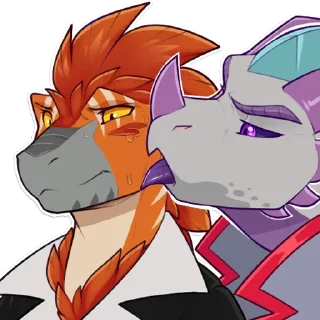 Telegram sticker 👅 Torrik