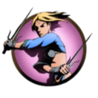Video sticker ⭕ Shadow⚔Fight @sticker_pack_channel — @stckrRobot