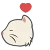 Video sticker 😘 (@ShoutoEmoji) Cat...