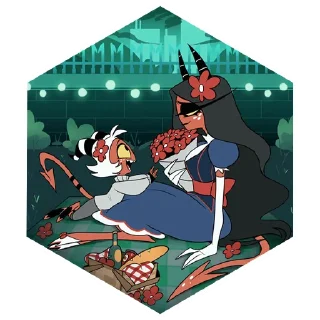 Telegram sticker 🧺 Hazbin & Helluva Official Stickers (by @hh_hb_leaks)