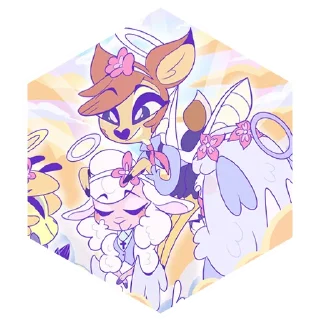 Sticker 👼 Hazbin & Helluva Official Stickers (by @hh_hb_leaks)