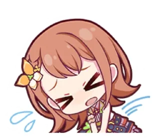 Telegram sticker 😓 Мінорі @stickers_project_sekai :: @fStikBot