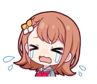 Telegram sticker 😭 Мінорі @stickers_project_sekai :: @fStikBot