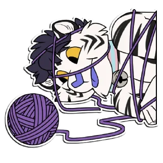 Video sticker 🧶 Blue Laguna