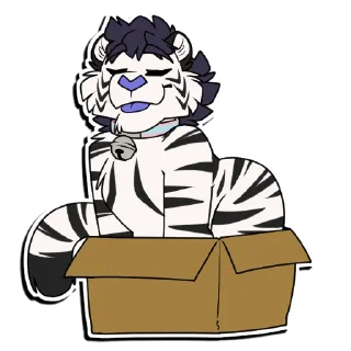 Telegram sticker 📦 Blue Laguna