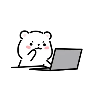 Video sticker 💬 곰곰 3 By @KakaoEmoticon