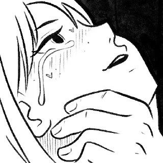 Telegram sticker 🥲 Больше тут ➜ @Sempai_Stickers 💘