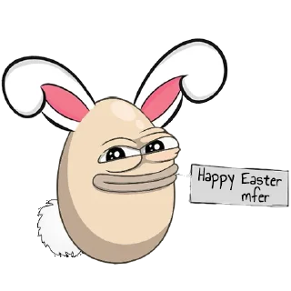 Telegram sticker 🐰 $EGG Basket