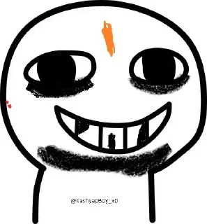 Video sticker 😂 @Krish_Bruda Fav Stickers ✨ — @stckrRobot