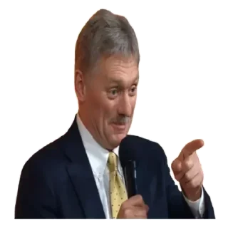 Telegram sticker ☝ Путин