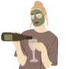 Sticker 🍷 Уют души @julia_europe