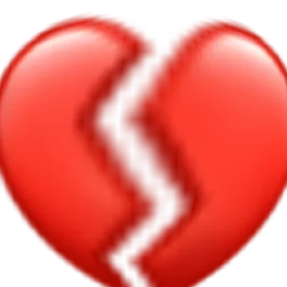 Telegram sticker 💔 pew