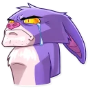 Telegram sticker 😢 Mr. Bat