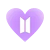 Sticker 💜 BTSties|@BTSties