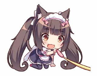 Video sticker 😸 Nekopara Animated