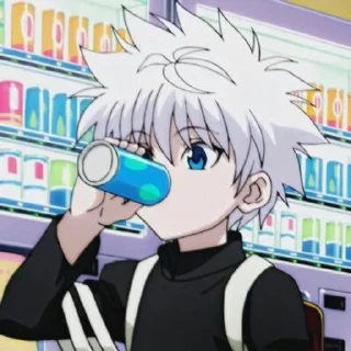 Video sticker ⛓ Killua Zoldyck @Miyukotto :: @fStikBot