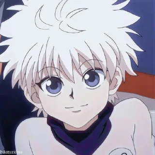 Telegram sticker ⛓ Killua Zoldyck @Miyukotto :: @fStikBot