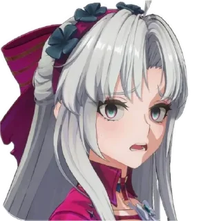 Telegram sticker 😟 Rem