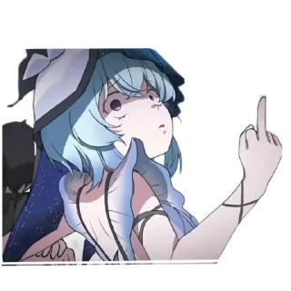 Telegram sticker 🖕 Rem