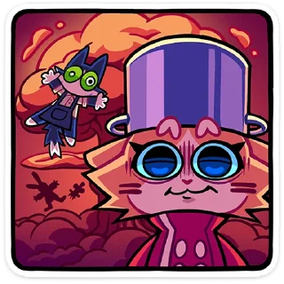 Telegram sticker 🙂 Гастрономяу от @TgSticker