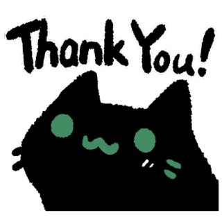 Video sticker 🖤 Black Cat - @TodorokiShouto