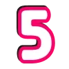 Sticker 5⃣ @alyonka_PRO_udalyonku