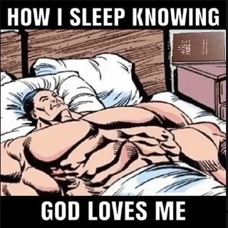 Telegram sticker ✝️ lixeira da maribela