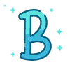 Video sticker 🔠 telegram color 9 @...