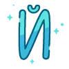 Sticker 🔠 telegram color 9 @cute_enot_art