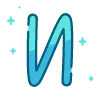 Video sticker 🔠 telegram color 9 @...