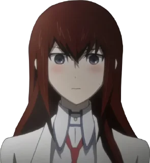 Telegram sticker 😳 STEINS;GATE - @cutiepje