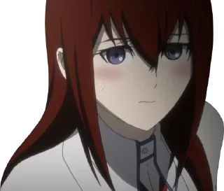 Telegram sticker 😳 STEINS;GATE - @cutiepje