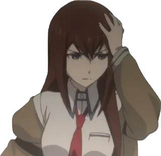 Telegram sticker 🤦‍♀ STEINS;GATE - @cutiepje