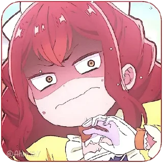 Telegram sticker 🍒 - ᗷY @ahMshY 𓉮 . Bertia